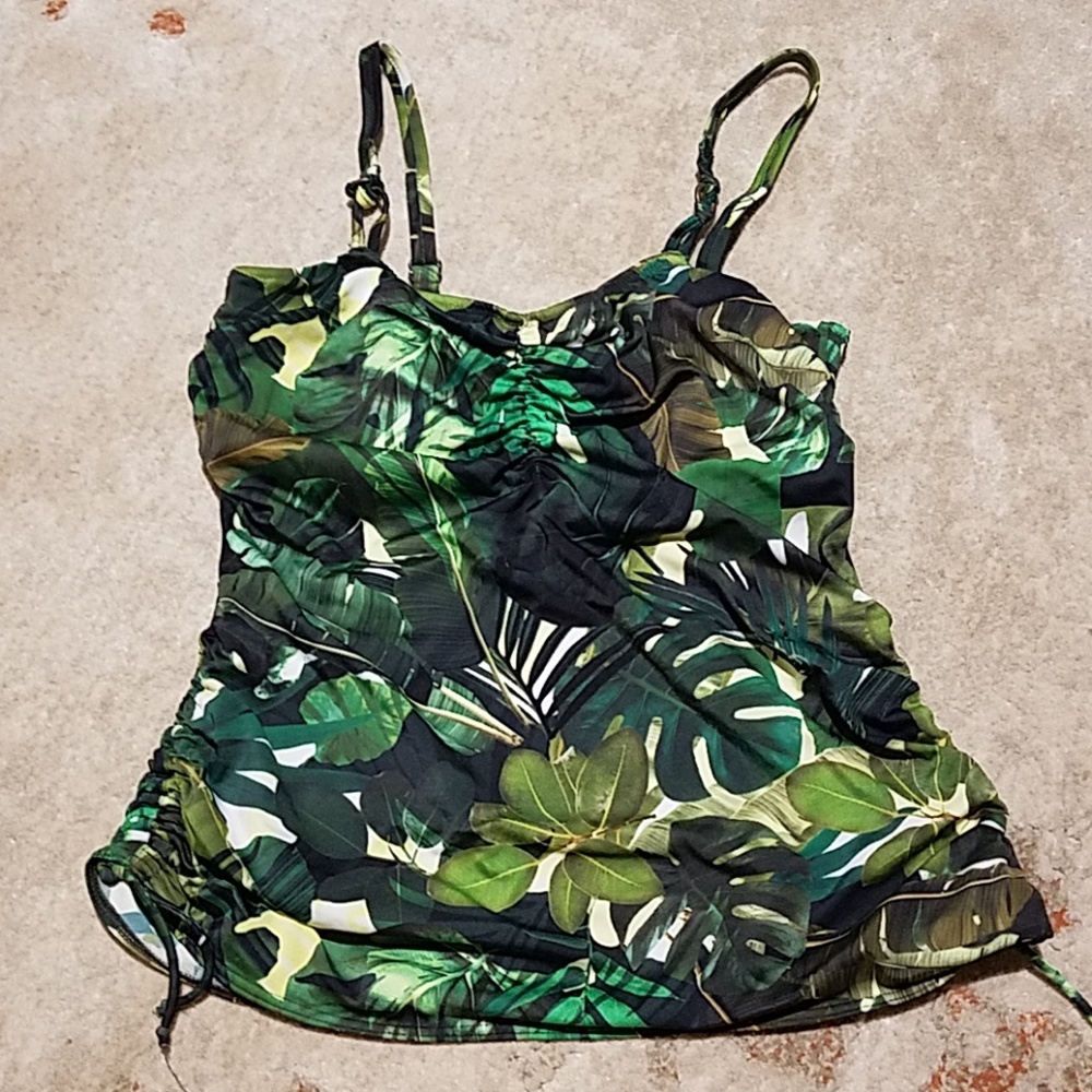 Fantasie Deep Jungle tankini size 34G